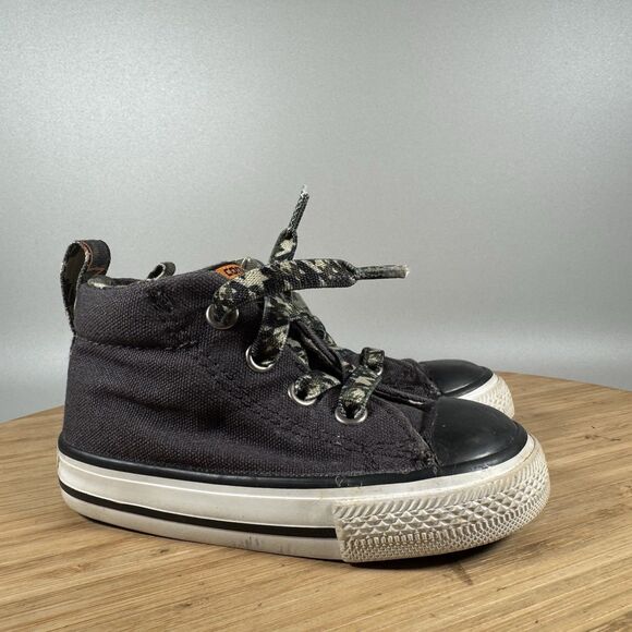 Baby Converse Chuck Taylor Allstar Infant and Toddler Grey Size 5 - Picture 1 of 6